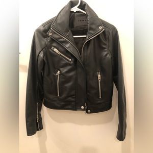 Blank NYC Faux Leather Jackets & Coats | Color: Black | Size: XS